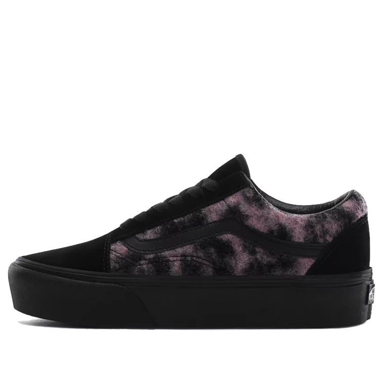 Vans MIX LEOPARD OLD SKOOL PLATFORM Black/Purple Pink VN0A3B3UTRE