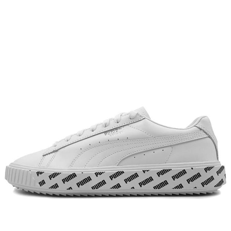 PUMA Breaker Low Tops Casual Skateboarding Shoes Unisex White 369198-02