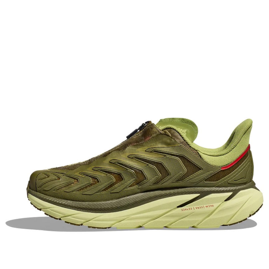 HOKA ONE ONE Project Clifton 'Avocado Dark Citron' 1127924-ADCT