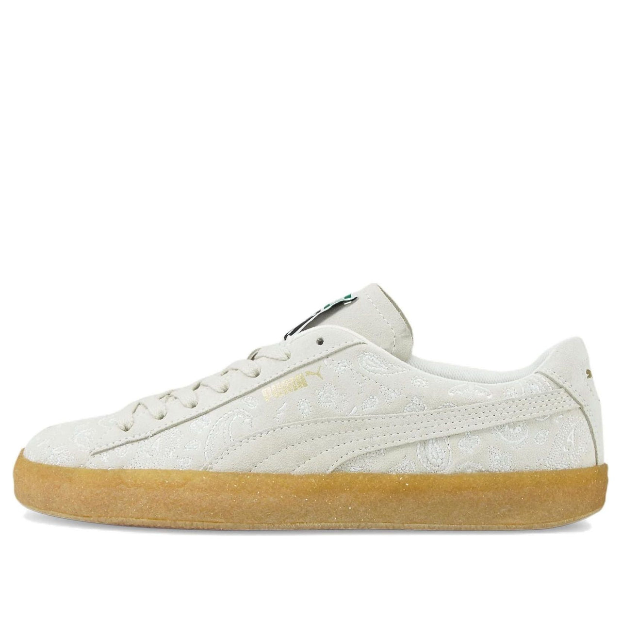 PUMA Suede Crepe Embroidery 'Gray Brown' 383796-01