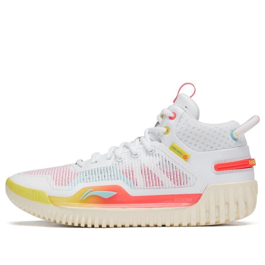 Li-Ning Badfive 3 'White Yellow' ABFT005-2