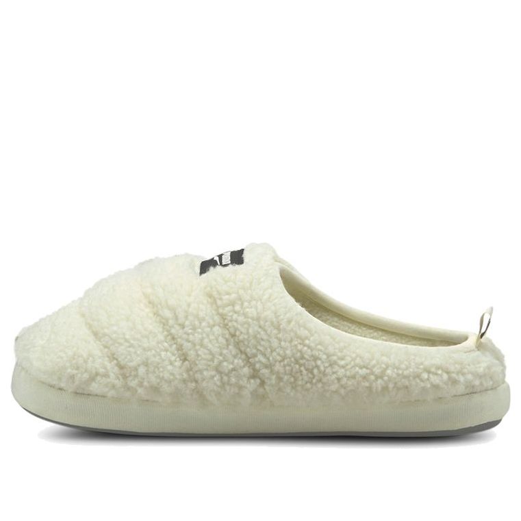 PUMA Scuff Sherpa Slippers 'Whisper White' 384943-01