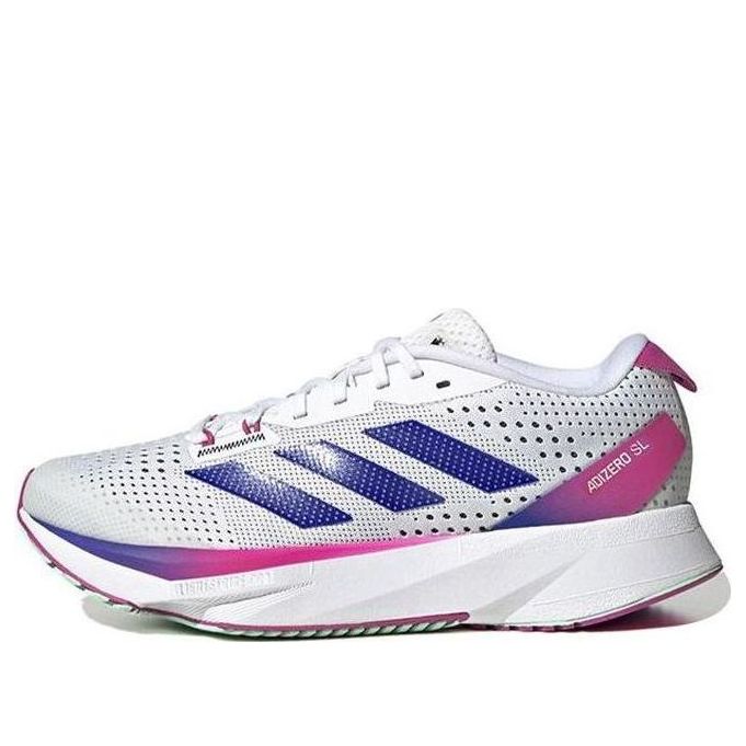 (GS) adidas Adizero SL J 'White Lucid Blue Fuchsia' H06413
