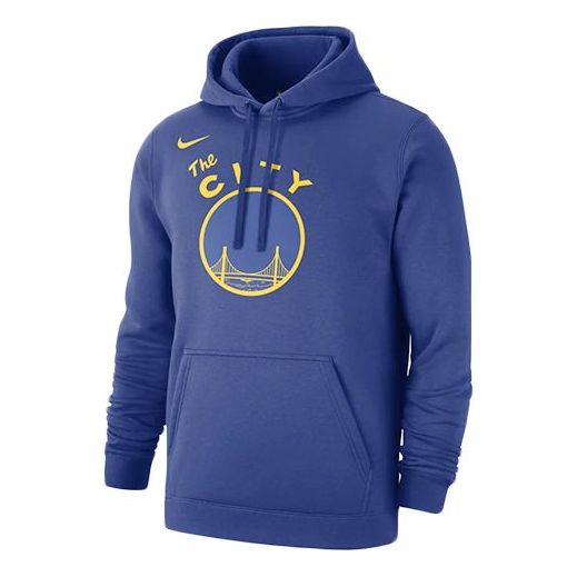 Nike NBA Drawstring Fleece Lined Golden State Warriors Blue CI4521-495