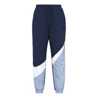 Men's Nike Large Sports Woven Blue Long Pants/Trousers AR9895-451