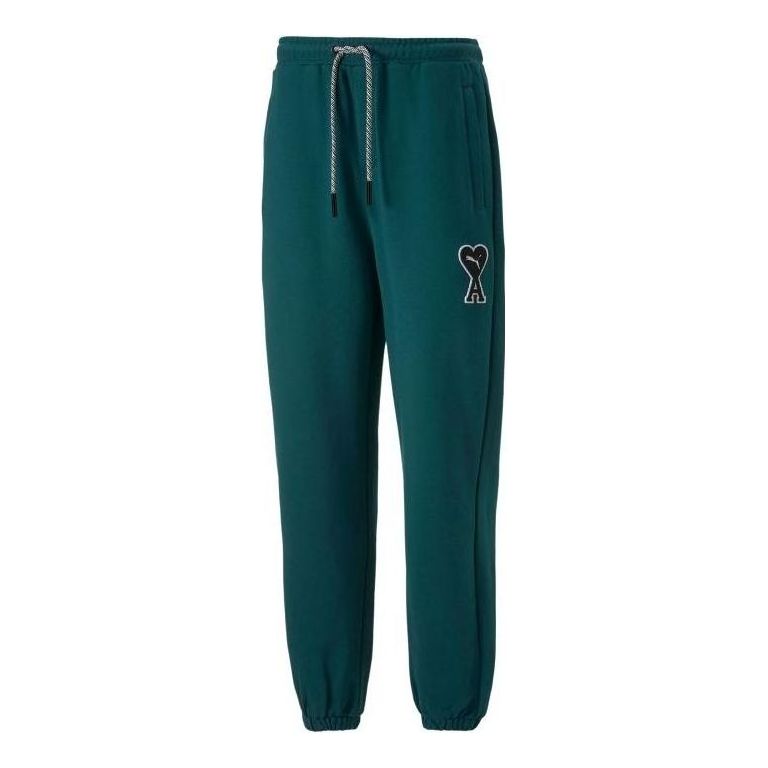 PUMA X Ami Sweatpants 'Green' 535996-24
