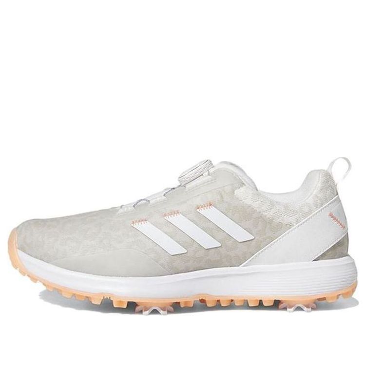 (WMNS) adidas S2G Boa Spiked Golf Shoes 'Cloud White Coral Fusion' GV9434