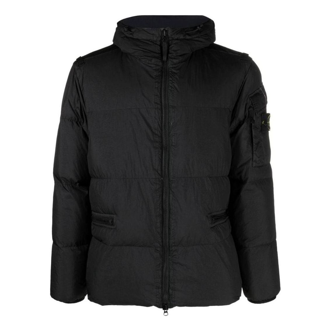 STONE ISLAND Crinkle Reps Down Jacket 'Black' 771540223-V0029