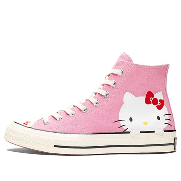 Converse Hello Kitty x Chuck 70 Canvas Hi Top 'Prism Pink' 162936C