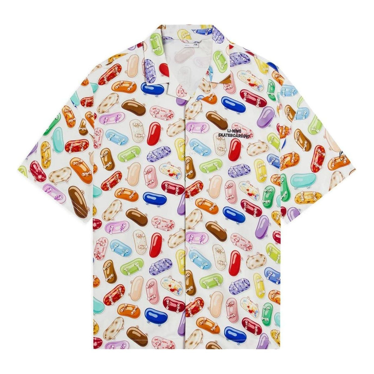 Li-Ning x Phil Hackett & Pablo Ientile Loose Fit Shirt 'Multi-Color' ASHS461-1