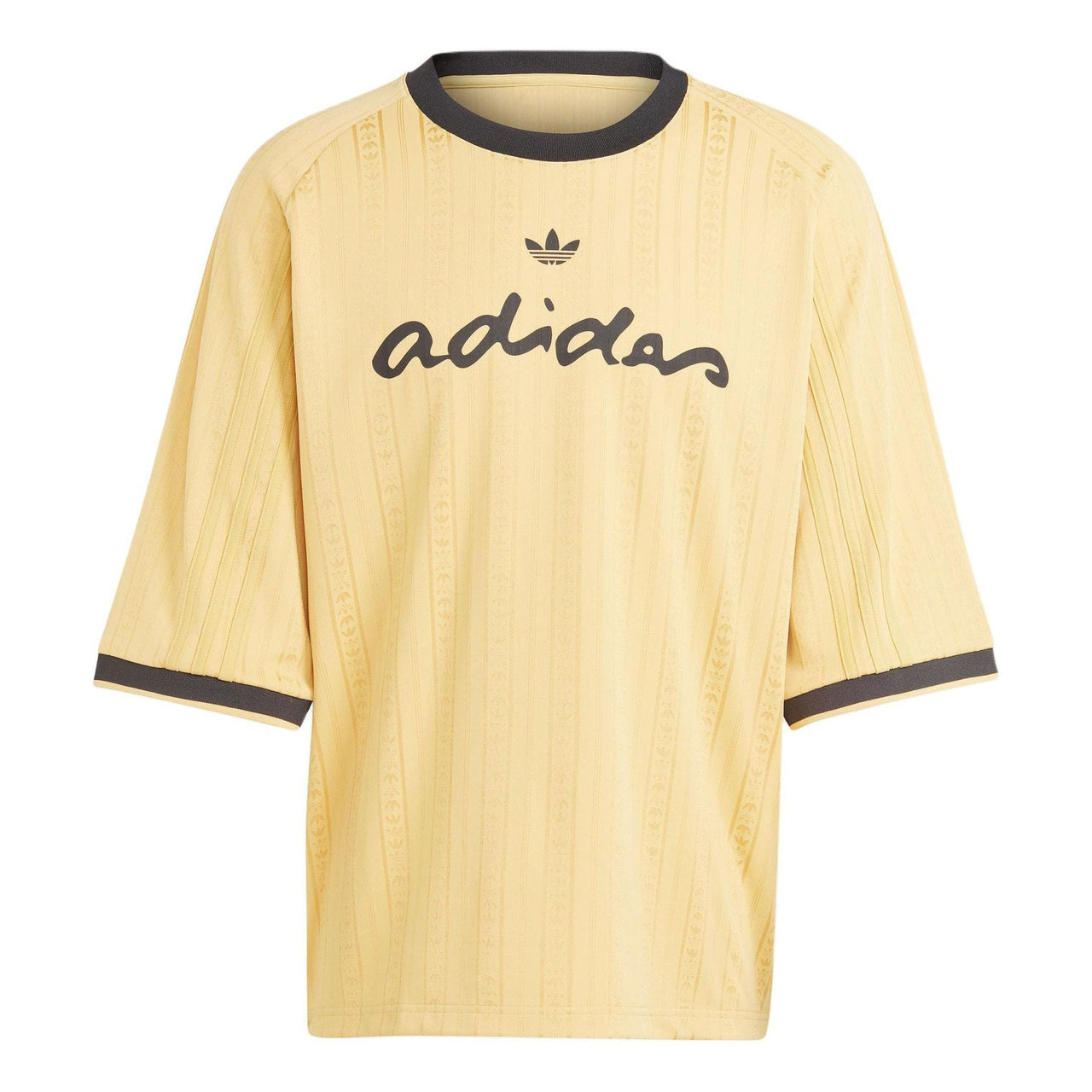 adidas Fashion Graphic T-shirt Asia Sizing 'Yellow Black' IT7463
