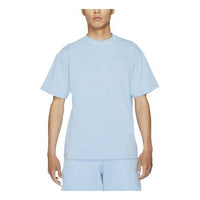 Nike Lab Solo Swoosh Basic Sports Short Sleeve Blue DA0321-436