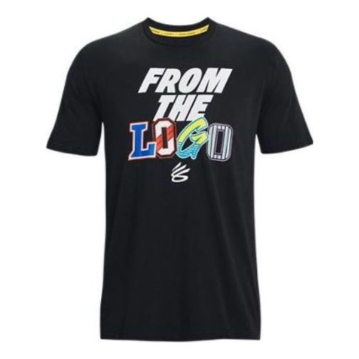 Under Armour Curry From The Logo T-shirt 'Black' 1374212-001