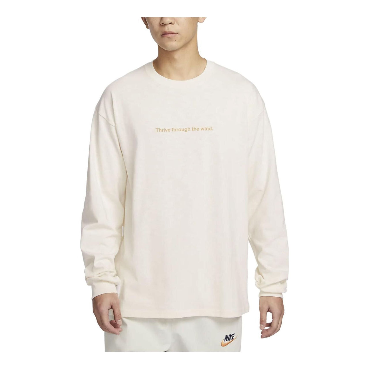 Nike Sportswear Nai-Ke Long Sleeve T-Shirt 'Beige' FN0466-118