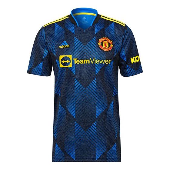adidas  Blue Manchester United 21/22 Third Jersey 'Glow Blue' GM4616