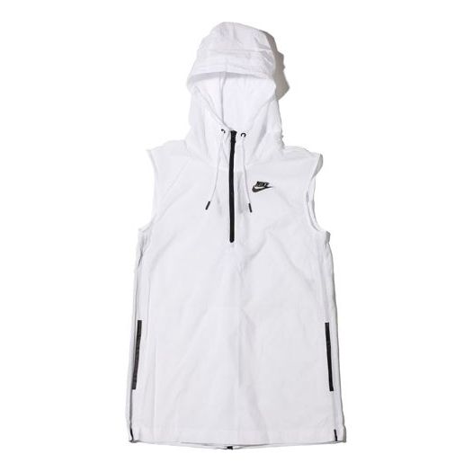 (WMNS) Nike Sleeveless Casual Sports Hooded Vest 833465-100