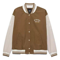 (WMNS) Vans Music Lovers Club Bomber Jacket 'Brown Beige' VN0007580E0