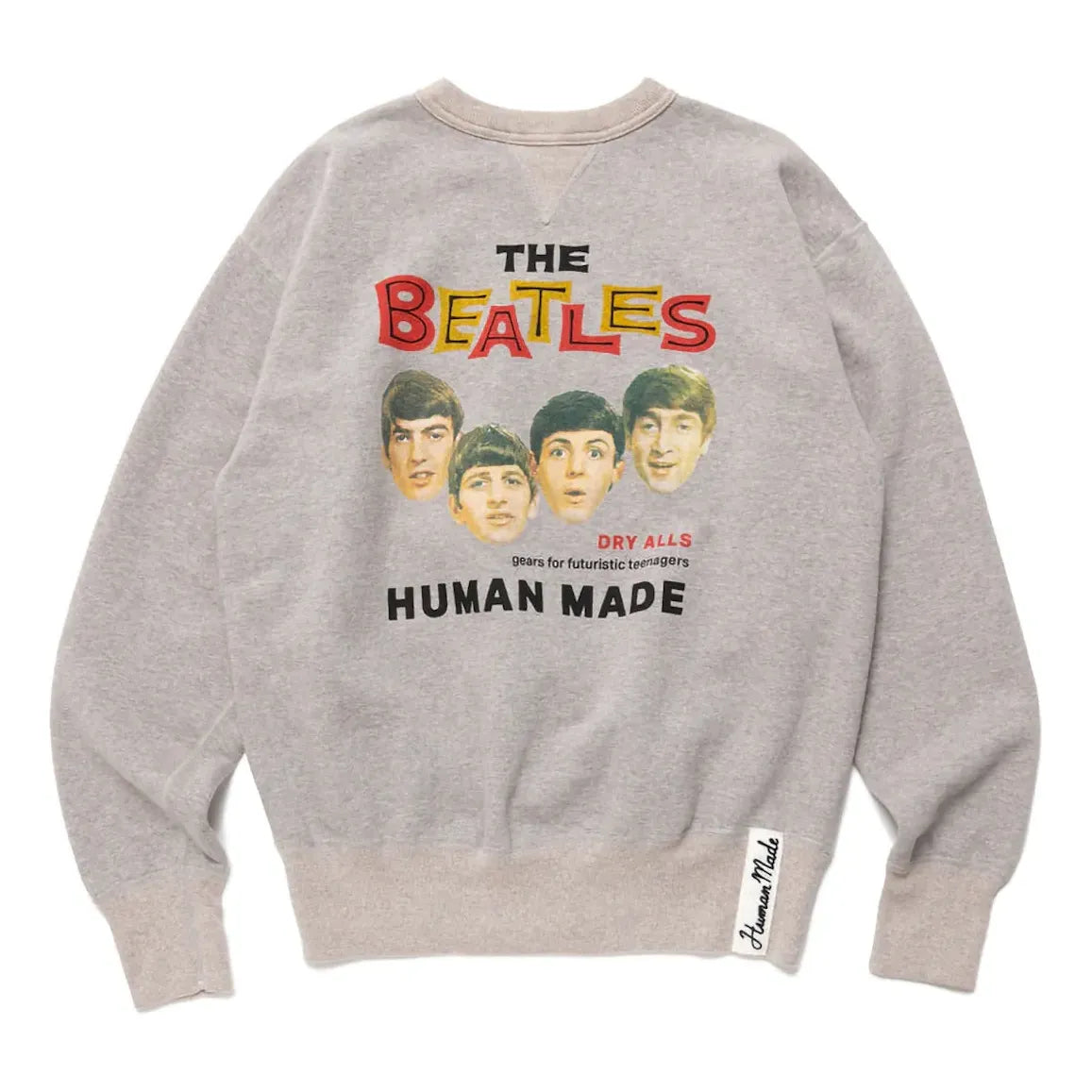 HUMAN MADE Beatles Sweatshirt 'Grey' HM24CS023