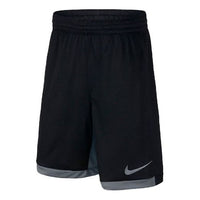 (GS) Nike Training Breathable Logo Sports Shorts Boy Black 939655-010
