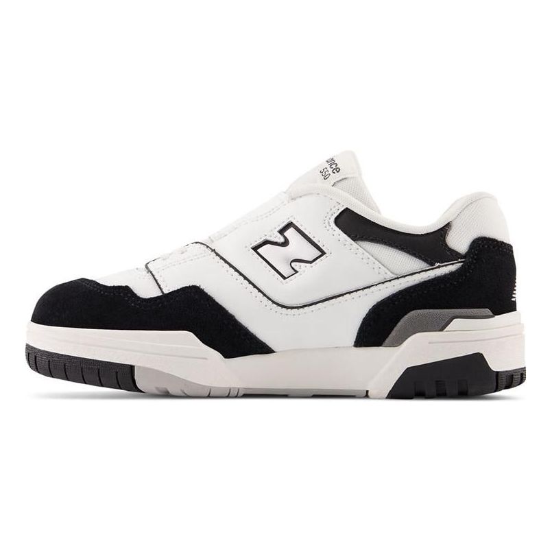 (PS) New Balance 550 Bungee Lace with Top Strap 'White Black' PHB550CA