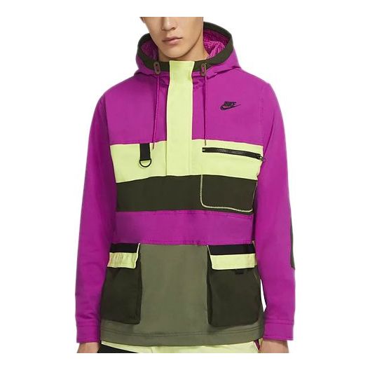 Nike Sportswear Hooded Top Men's Cactus Flower Red CU4221-564