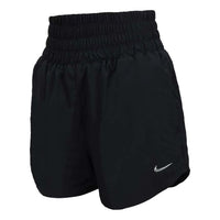 (WMNS) Nike One Dri-fit Ultra High-waisted 3" Brief-lined Shorts 'Black' DX6643-010