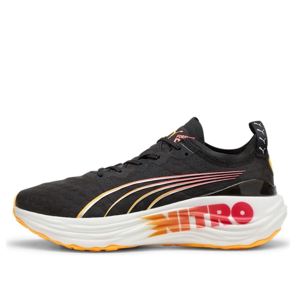 (WMNS) PUMA ForeverRun Nitro 'Black Sun Stream' 309704-01