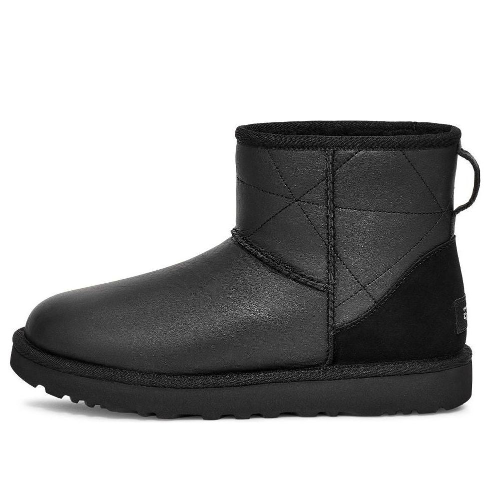 (WMNS) UGG Classic Mini Pearlized Boot 'Black' 1167313-BLK
