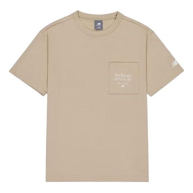 New Balance Essentials Athletic Club T-Shirt 'Khaki' AMT42316-SOT