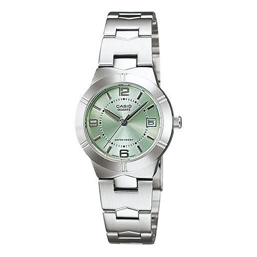 CASIO Quartz Waterproof Green Analog LTP-1241D-3A