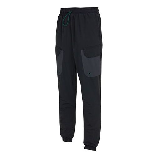Men's adidas Fi Wv Bst Pt Big Pocket Bundle Feet Sports Pants/Trousers/Joggers Black H65367