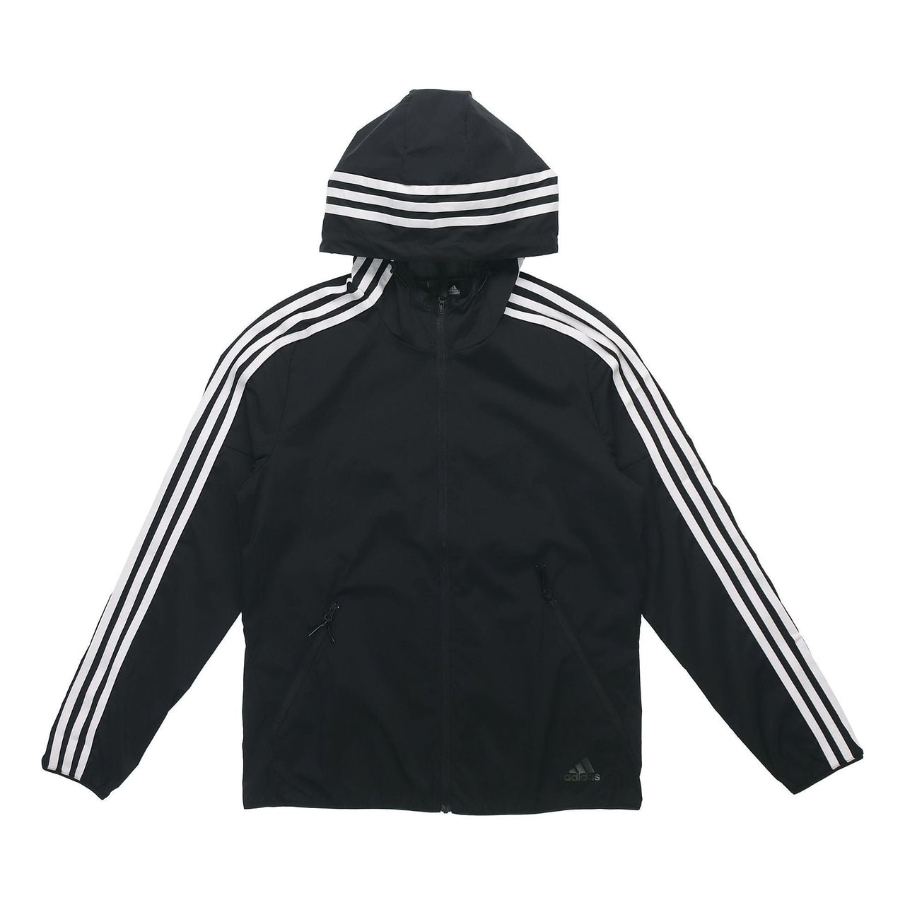 (WMNS) adidas Windbreaker 3S Jacket Black FT2888