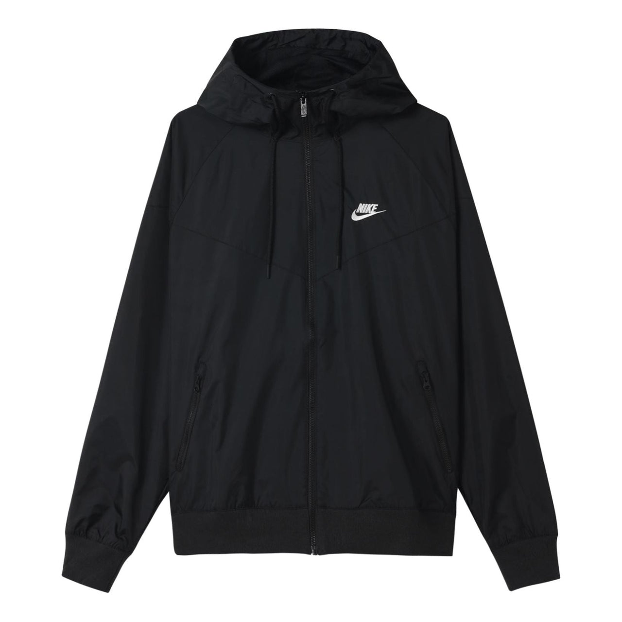 Nike Outdoor Sports Zipper Windproof Casual Jacket Black AR2192-010