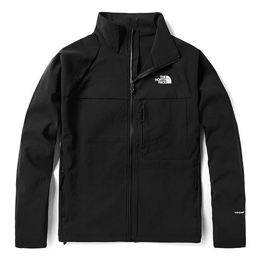THE NORTH FACE SS20 Zipper Windproof Outdoor Jacket Version Couple Style Black 49ER-JK3