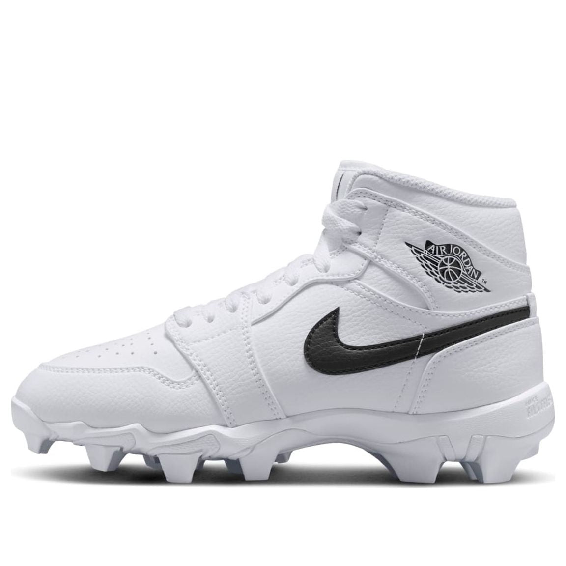 (GS) Air Jordan 1 Mid Cleat 'White Black' HF6883-100