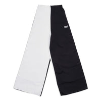 (WMNS) adidas Wide Leg Pants 'Black White' FM2449