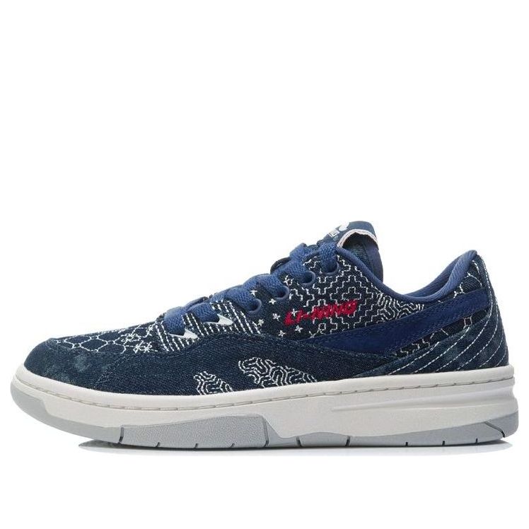 (WMNS) Li-Ning 937 Deluxe Low 'Navy White' AGBR074-1