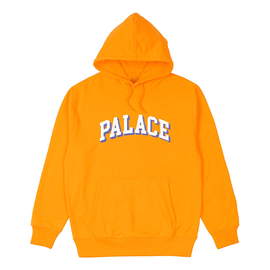 Palace FW21 Ultimo Puff Drop Shadow Hoodie 'Orange' P21CS239