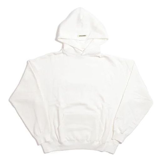 Fear of God Essentials FW19 Hoodie 'White' FOG-FW19-8