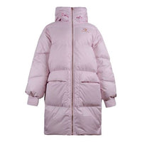 (WMNS) Converse Hooded Long Puffer Coat 'Pale Pink' 10019328-A02