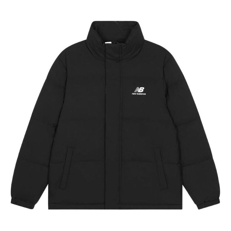 New Balance Essential Logo Puffer Jacket 'Black' AMJ23345-BK