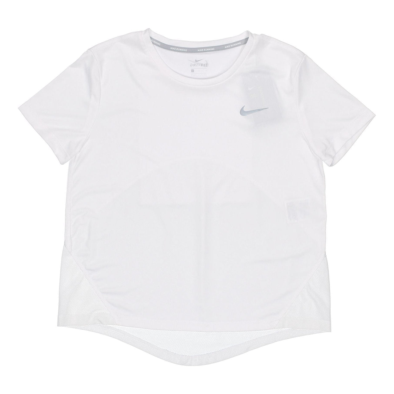 (WMNS) Nike Dri-FIT Sports Training Quick Dry Breathable Round Neck Short Sleeve White T-Shirt AJ8122-100