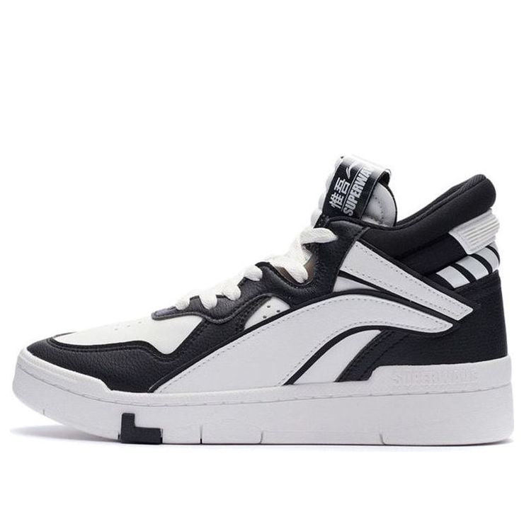 (WMNS) Li-Ning SUPERWAVE Mid 'Snow White Black' AGCR234-3