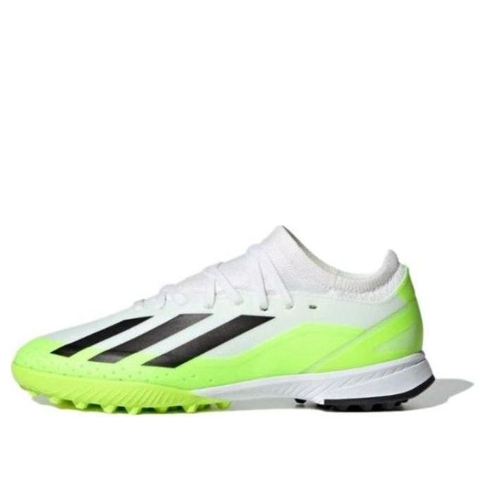 (GS) adidas X Crazyfast.3 TF 'White Black Lucid Lemon' IE1568