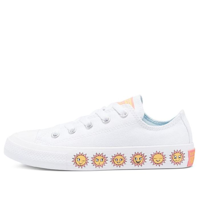 Converse Chuck Taylor All Star Low Top 'White Yellow' 670702C