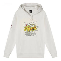 New Balance Graphic Print Hoodie 'White' AMT11336-IV
