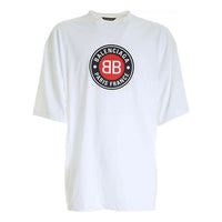 Balenciaga Double B Logo Printing 'White' 641614TJV769000