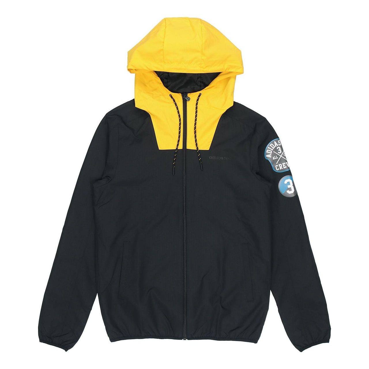 Men's adidas neo SV WB Sports Black Jacket FK5816