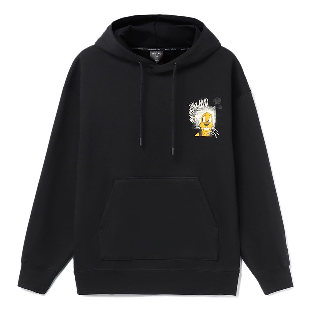 Li-Ning x Disney Graphic Hoodie 'Black' AWDR687-5