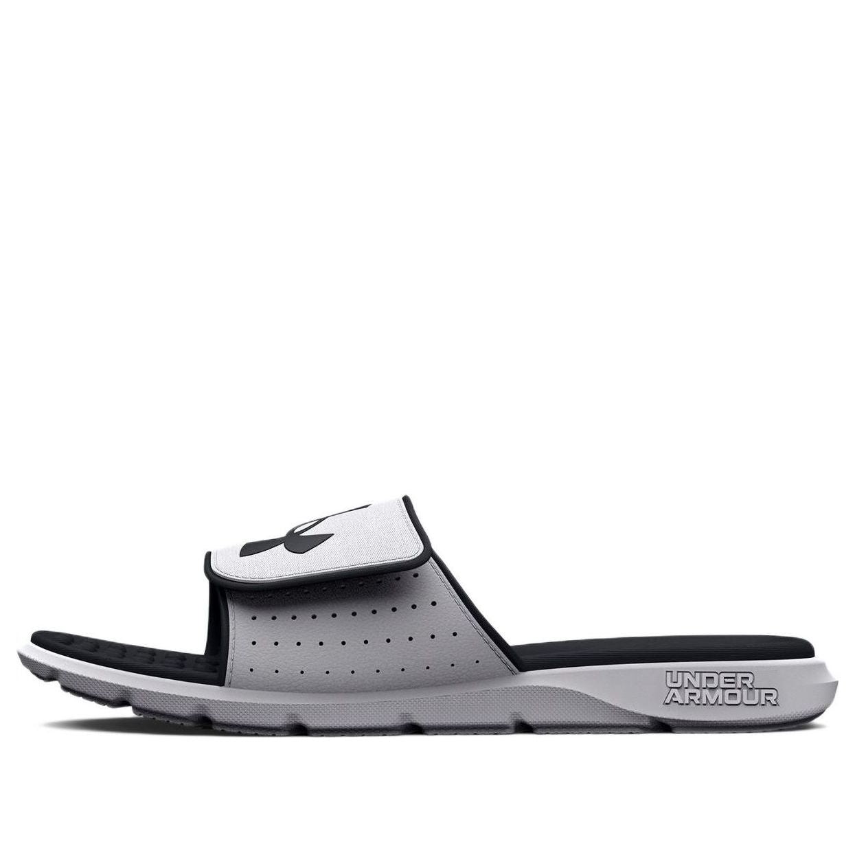 Under Armour Ignite 7 Slides 'White Black' 3026023-100